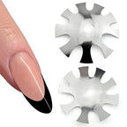Στένσιλ Γαλλικού Νυχιών Nail Art Easy French – Μεταλλικό καλούπι γαλλικού OEM