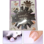 Στένσιλ Γαλλικού Νυχιών Nail Art Easy French – Μεταλλικό καλούπι γαλλικού OEM