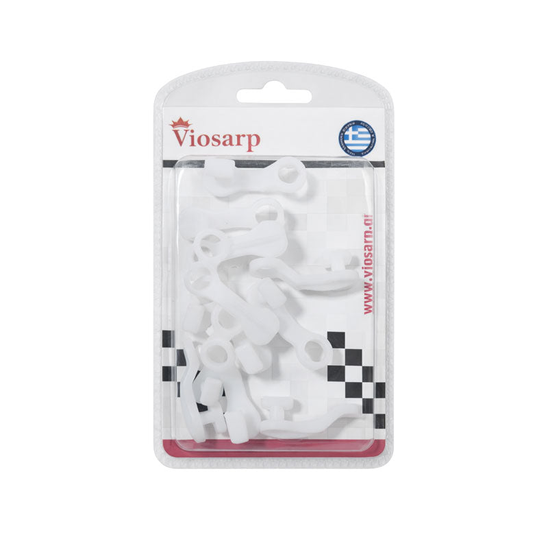 Γαντζάκια Κουρτίνας Πλαστικά 12τμχ – Plastic Curtain Hooks OEM