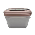 Sidirela Δοχείο Φαγητού Πλαστικό Cook & Keep 1.2L 3τμχ - Food save OEM