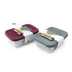 Sidirela Δοχείο τροφίμων 2000ml σετ 2τμχ "COOK"- Food saver 2pcs OEM