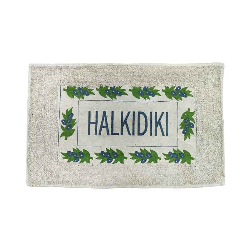 Βαμβακερό πατάκι μπάνιου 40x60cm Halkidiki- Bathroom mat OEM