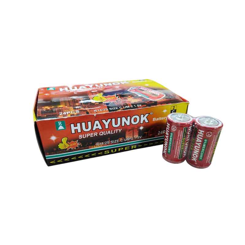 Huayunok Μπαταρία R14/2S C 24τεμ – Battery OEM