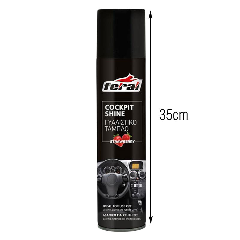 Feral Γυαλιστικό Ταμπλό Strawberry 750ml - Cockpit Shine
