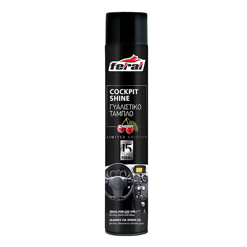 Feral Γυαλιστικό Ταμπλό Cherry 500ml - Cockpit Shine