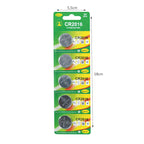 Μπαταρίες Λιθίου CR2016 3V Σετ 5 Τεμαχίων - CR2016 3V Lithium Batteries 5 Pack OEM