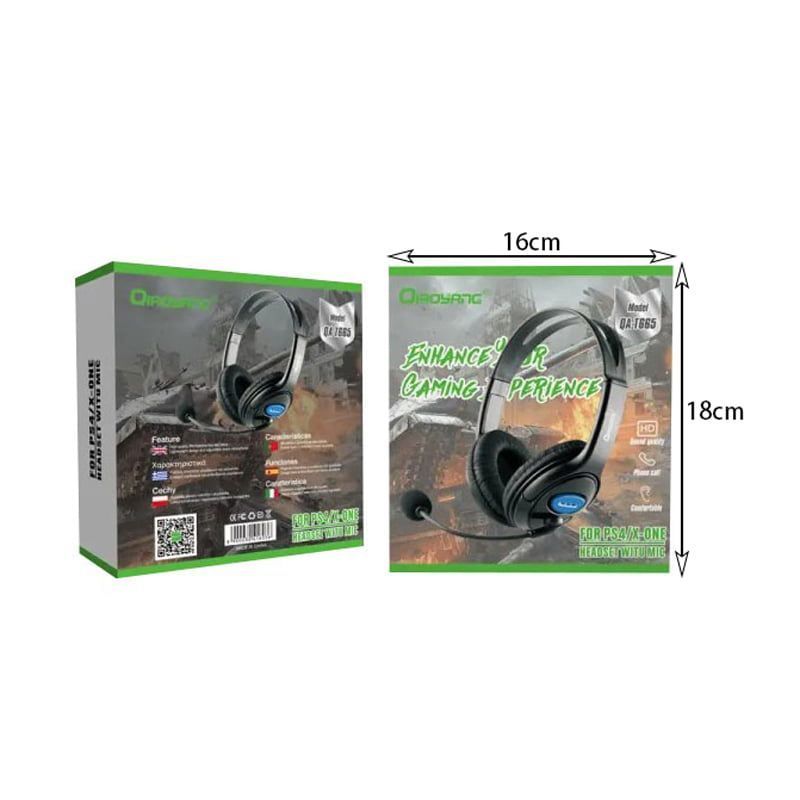 Qiaoyang Ενσύρματα gaming Ακουστικά QA-T665 - Qiaoyang gaming headset with microphone QA-T665 Qiaoyang