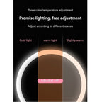 QIAOYANG Φορητός Καθρέφτης USB LED - Makeup mirror QA-T640 Qiaoyang