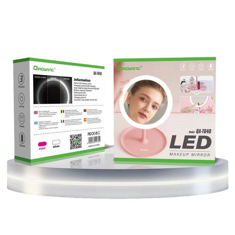 QIAOYANG Φορητός Καθρέφτης USB LED - Makeup mirror QA-T640 Qiaoyang