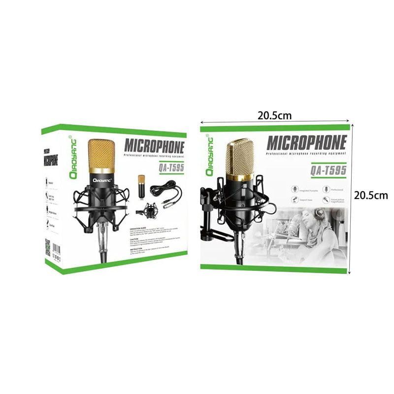 Qiaoyang επαγγελματικό σέτ μικροφώνου QA-T595 - Qiaoyang Professional microphone recording equipement QA-T595 Qiaoyang