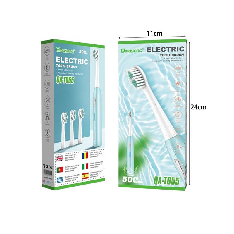 Qiaoyang ηλεκτρική οδοντόβουρτσα QA-T655 - Qiaoyang electric toothbrush QA-T655 OEM