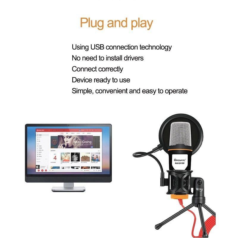 Qiaoyang Μικρόφωνο QA-T598 - Qiaoyang Microphone QA-T598 Qiaoyang
