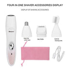 QIAOYANG 4 σε 1 ξυριστική μηχανή - 4 in 1 Shaver with lady epilator & shaving head QA-T590 OEM