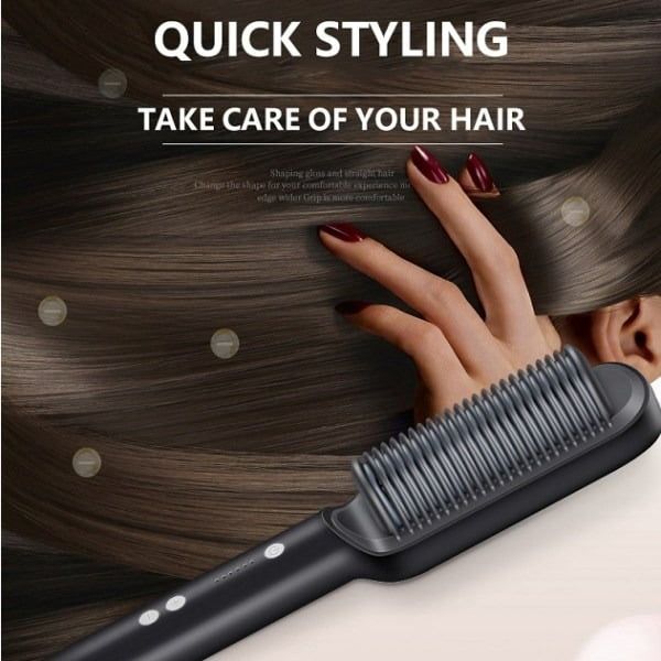 QIAOYANG Ηλεκτρική Βούρτσα για Ίσιωμα 45W QA-T08 - Straight curly comb OEM