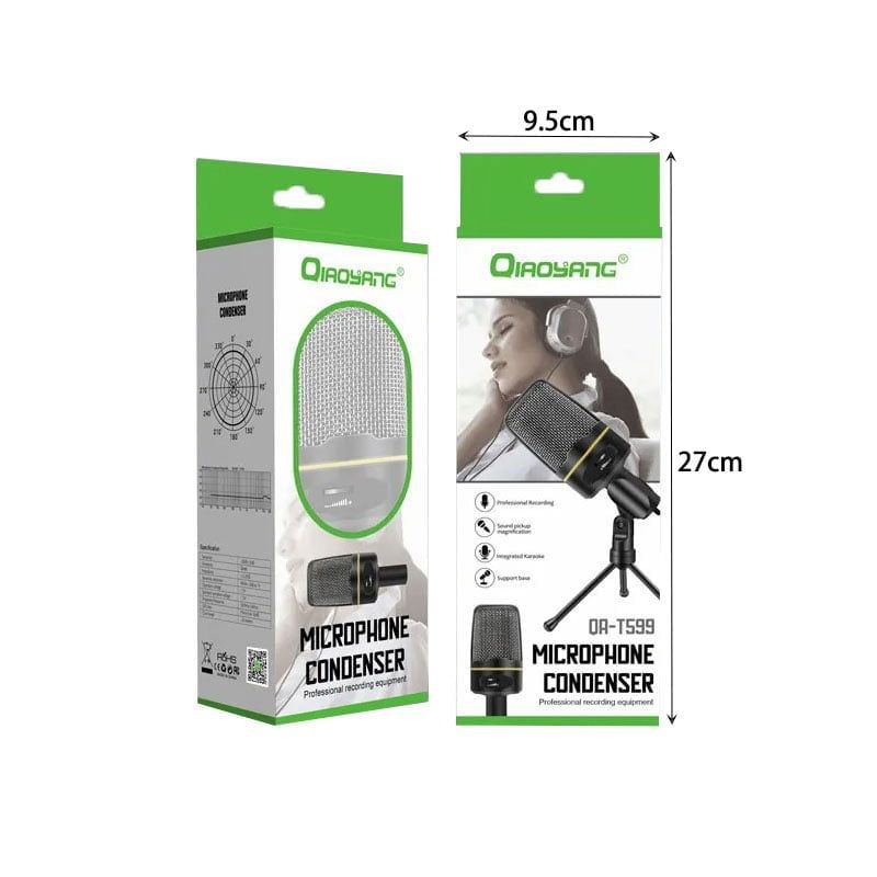 Qiaoyang μικρόφωνο QA-T599 - Qiaoyang microphone condenser QA-T599 Qiaoyang