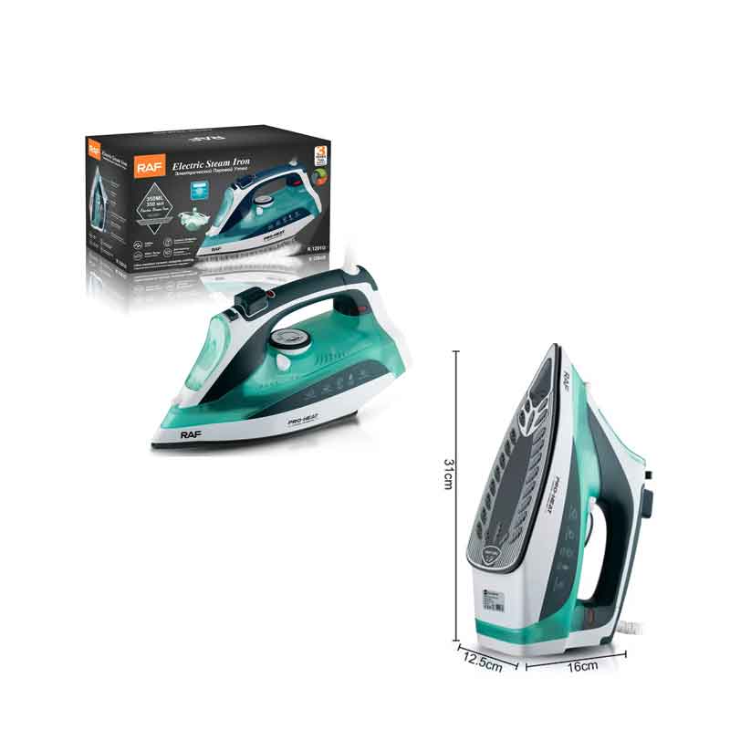 RAF Ηλεκτρικό Σίδερο Ατμού 2400W R.1201G 350ml - Electric Steam Iron RAF