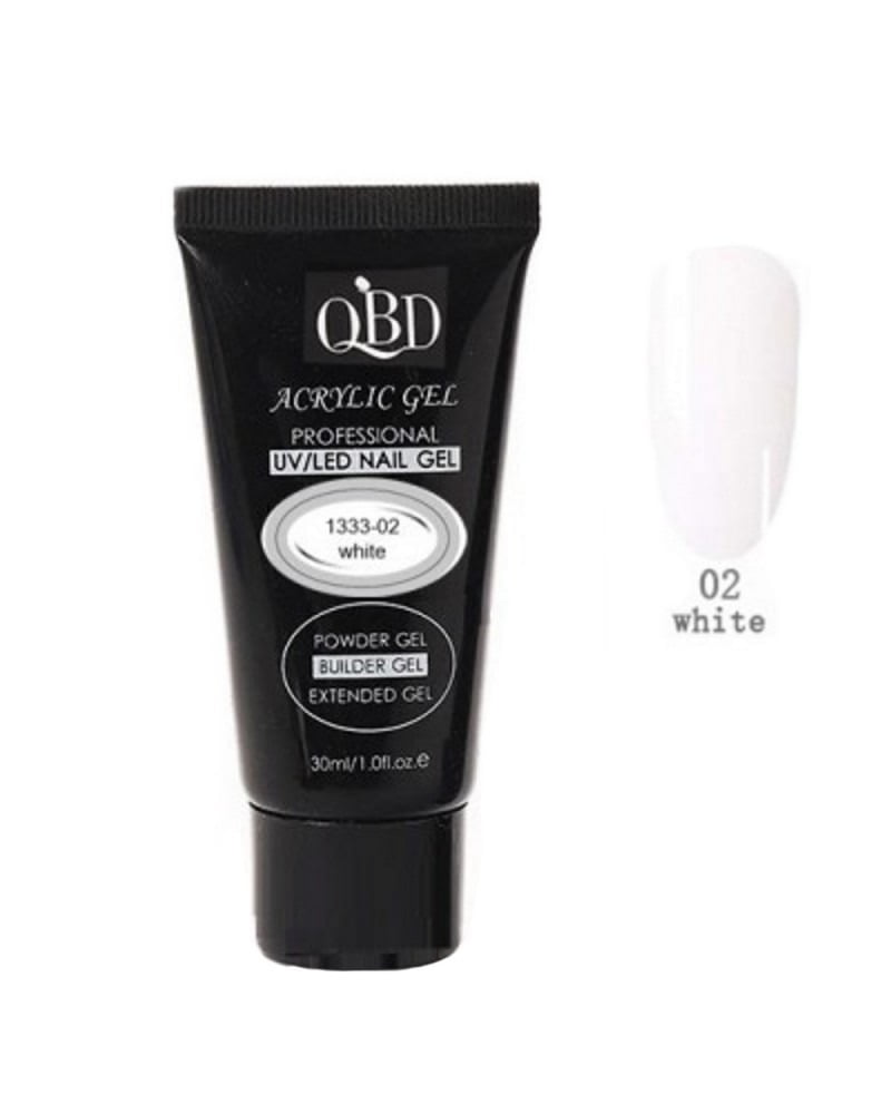QBD Gel Χτισίματος Acrylic Gel UV & LED 30ml 1333-02 OEM