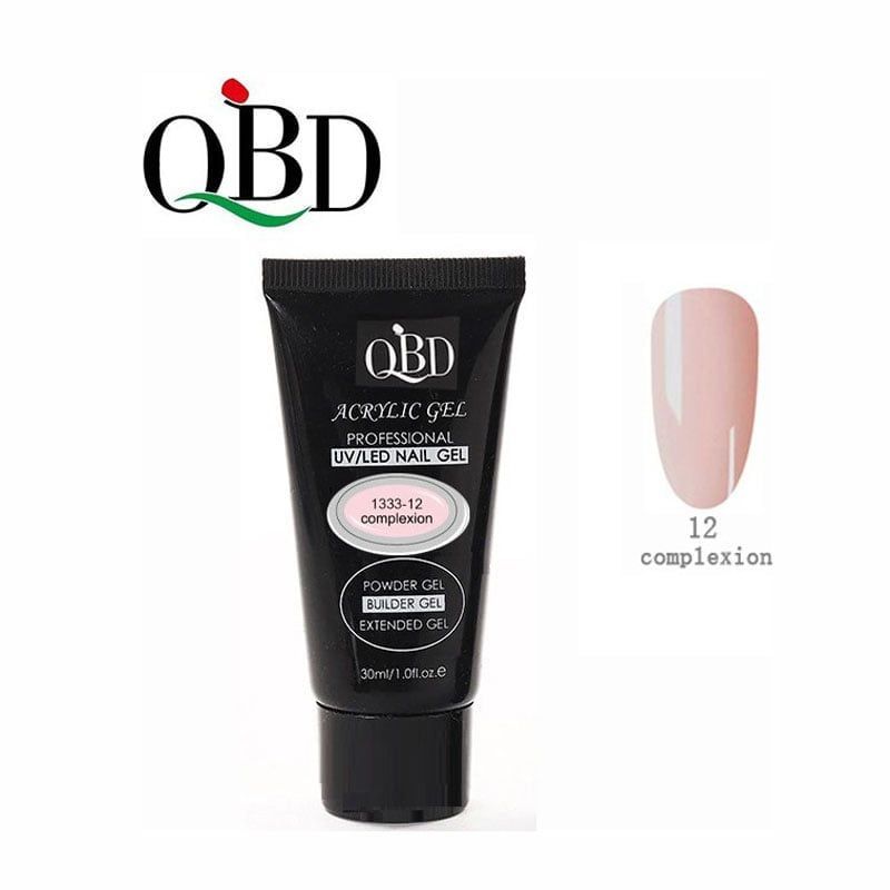 QBD Gel Χτισίματος Acrylic Gel UV & LED 30ml 1333-12 OEM