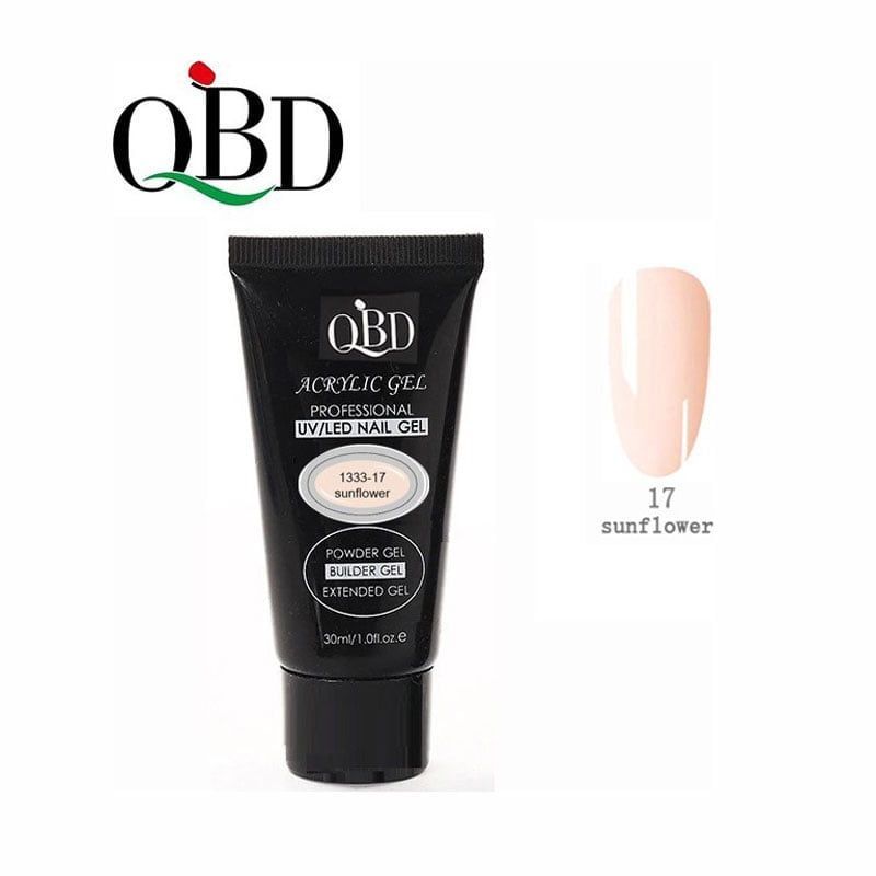 QBD Gel Χτισίματος Acrylic Gel UV & LED 30ml 1333-17 OEM