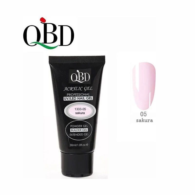 QBD Gel Χτισίματος Acrylic Gel UV & LED 30ml 1333-05 OEM