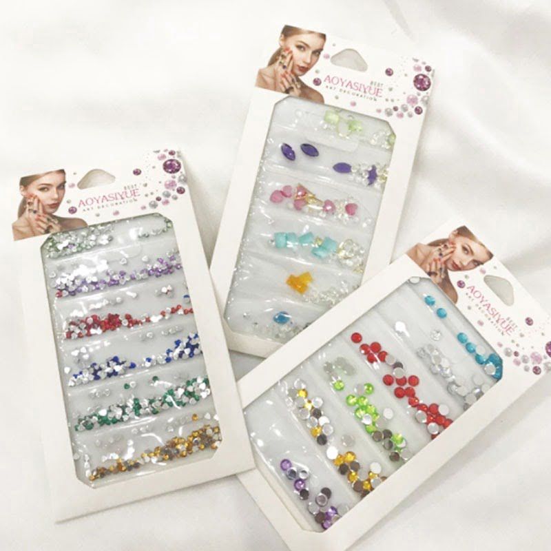 Aoyasiyue Strass Νυχιών Σε Διάφορα Μεγέθη - Art Decoration OEM