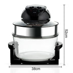 RAF Πολυλειτουργικό Φριτέζα Αέρος 8 σε 1 3500W 17l R.5406 - Multifunctional Airfryer Air Fryer Electric Fryer 3500W RAF