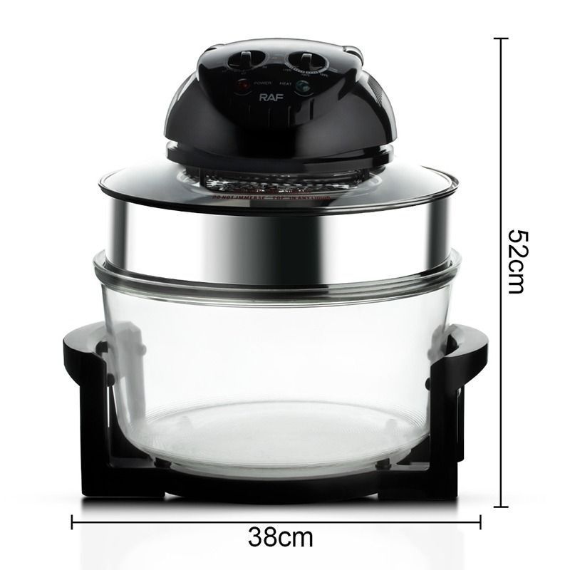 RAF Πολυλειτουργικό Φριτέζα Αέρος 8 σε 1 3500W 17l R.5406 - Multifunctional Airfryer Air Fryer Electric Fryer 3500W RAF