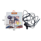 Madatel ενσύρματα ακουστικά 8+ - Music earphones - Ασημί - Χρυσό MADATEL
