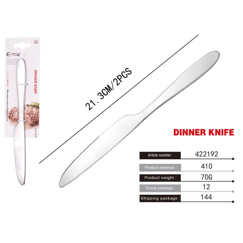Μαχαίρια 2τμχ – Dinner knife OEM