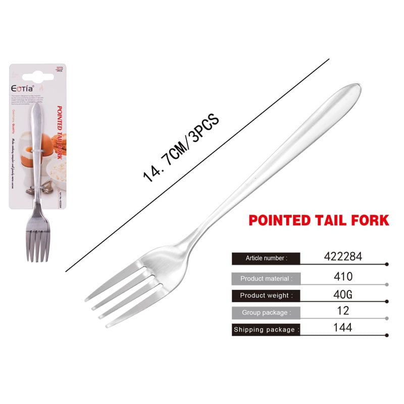 Πιρούνια 3τμχ – Pointed tail fork OEM