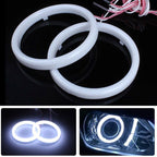 LED φωτιζόμενη στεφάνη αυτοκινήτου Angel Eyes 12-24V – LED Car angel eyes - Άσπρο - Κίτρινο - Κόκκινο - Μπλε OEM