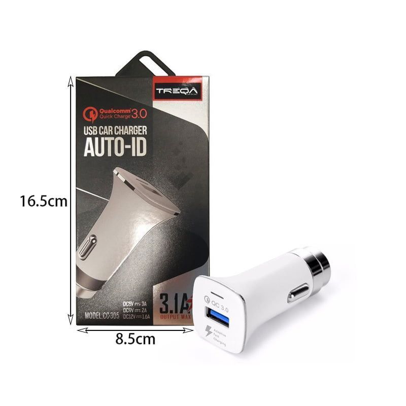Φορτιστής Αυτοκινήτου με USB 3.1A CC-305 - Car charger 3.1A CC-305 OEM