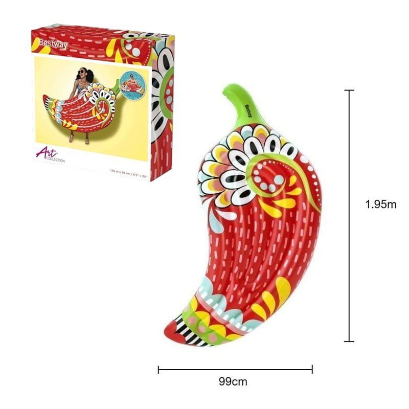 Bestway Φουσκωτό πιπεριά 99cm x 1.95m #43490 - Bestway inflatable OEM