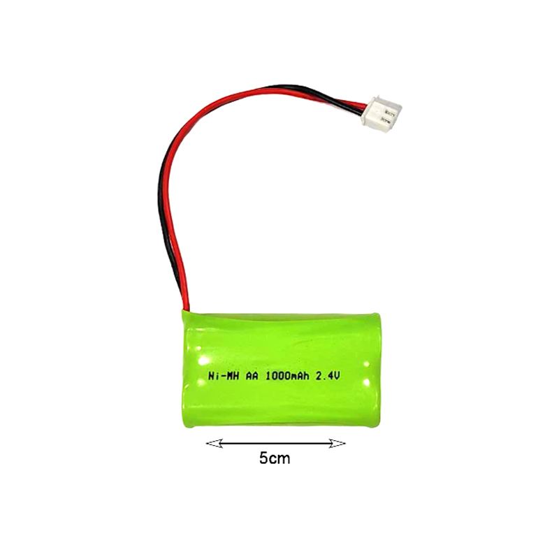 Επαναφορτιζόμενη μπαταρία πακέτο 2.4V 1000mAh NI-MH AA - Rechargeable battery