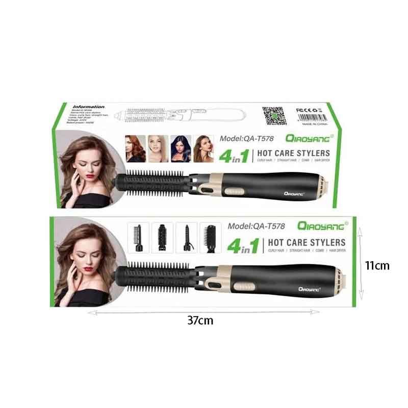 QIAOYANG Ηλεκτρική Βούρτσα Ζεστού Αέρα 4 σε 1 - Professional Hot Air Brush QA-T578 OEM