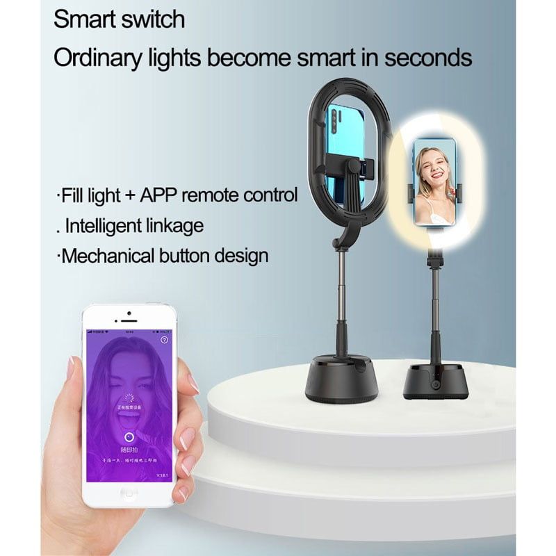 Qiaoyang LED Ring Light με Βάση QA-T678 – 360° Fill Light Qiaoyang