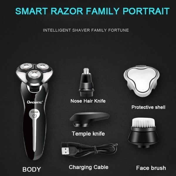 QIAOYANG Ξυριστική μηχανή 4 σε 1 QA-T657 – Hair Clipper Electric Shaver OEM