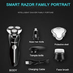 QIAOYANG Ξυριστική μηχανή 4 σε 1 QA-T657 – Hair Clipper Electric Shaver OEM