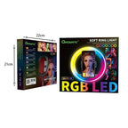 Qiaoyang LED Ring Light με Βάση QA-RG35 – Soft Ring Light Qiaoyang