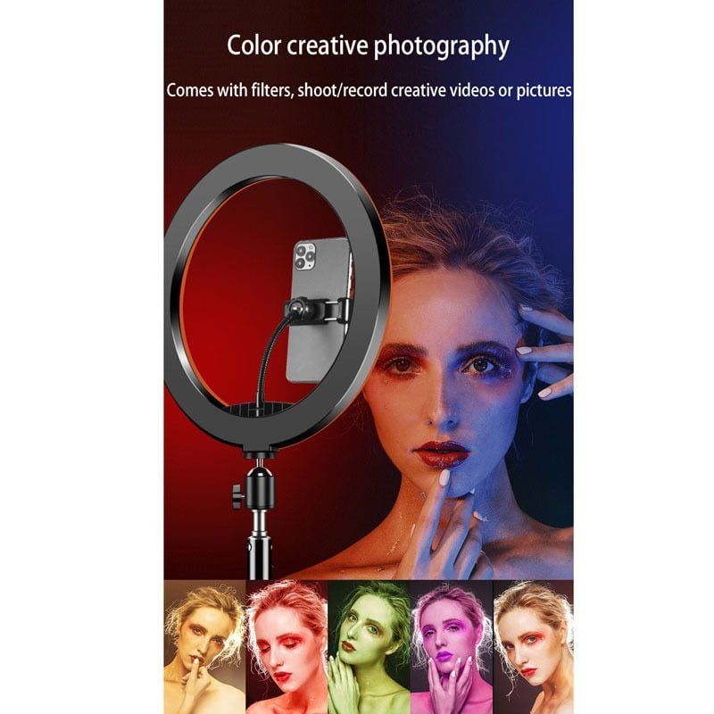 Qiaoyang LED Ring Light με Βάση QA-RG35 – Soft Ring Light Qiaoyang
