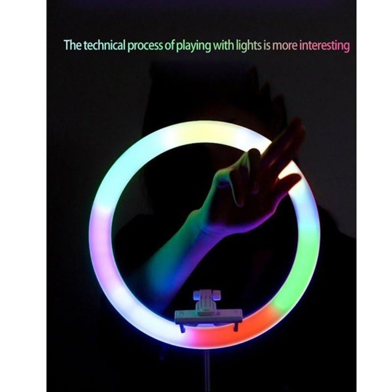 Qiaoyang LED Ring Light με Βάση QA-RG35 – Soft Ring Light Qiaoyang