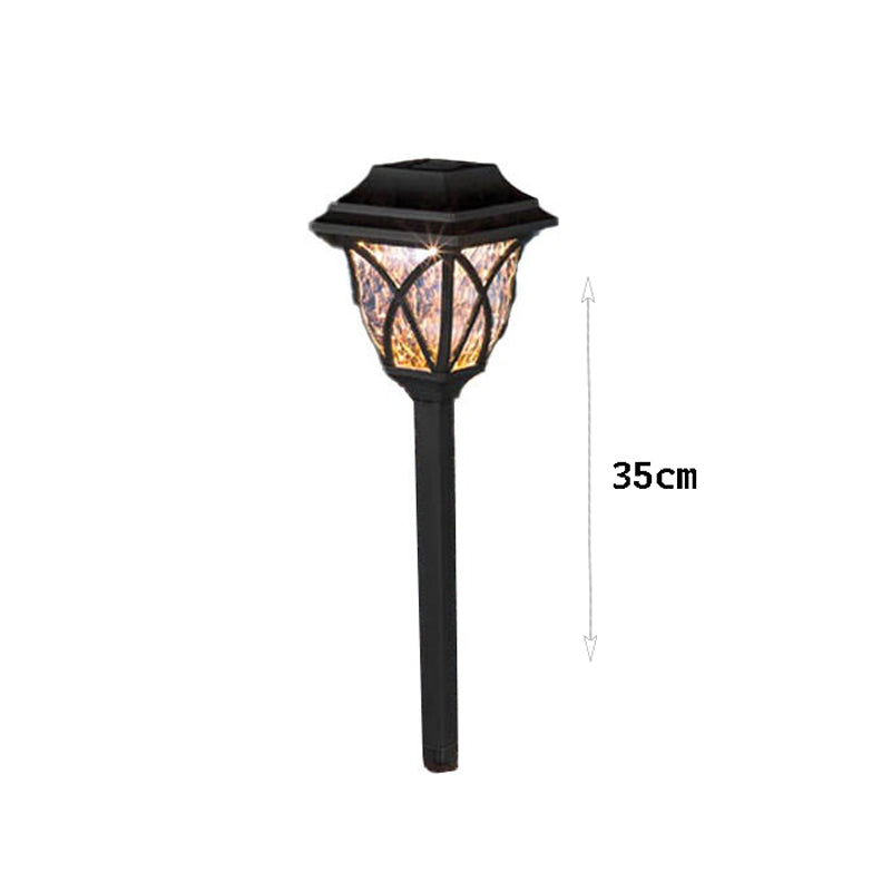 Ηλιακό Φανάρι Κήπου LED 35cm Αδιάβροχο - Solar Garden LED Lantern 35cm Waterproof OEM