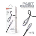 Tranyoo Καλώδιο Γρήγορης Φόρτισης Lightning IOS 1m 5A 18W T-X171 - Lightning IOS Fast Data Cable Tranyoo