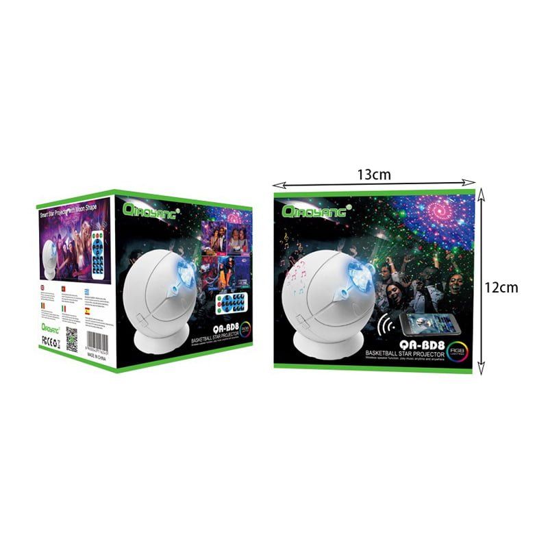 QIAOYANG φωτορυθμικό QA-BD8 - QIAOYANG basketball star projector QA-BD8 OEM