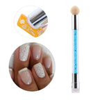 Πινέλο Nail Art για Ombre- Babyboomer σχέδιο στα νύχια με stamper σιλικόνης - Nail art tool ombre OEM