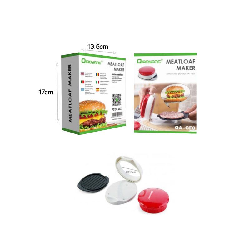Qiaoyang Μηχανή για χάμπουργκερ QA-CF8 - Meatloaf Maker Qiaoyang