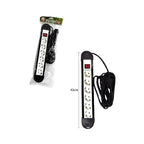 Qiaosheng πολύμπριζο 6 θέσεων με διακόπτη 5m 16A/250V~2500W - 6-position multi-socket with switch OEM
