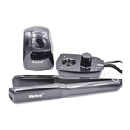 Kemei KM-9090 Επαγγελματική Πρέσα Μαλλιών με Ατμό - Steam plywood OEM