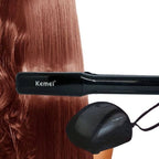 Kemei KM-9090 Επαγγελματική Πρέσα Μαλλιών με Ατμό - Steam plywood OEM