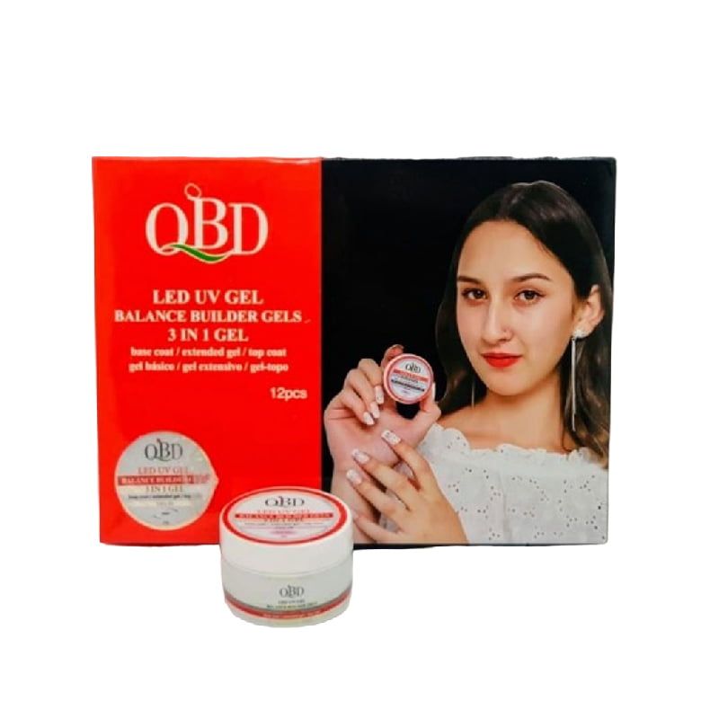 Gel χτισίματος QBD Led Uv Gel Balance Builder 3 in 1 Gel 15gr 1331-11 - 1 - 10 - 11 - 12 - 2 - 3 - 4 - 5 - 6 - 7 - 8 - 9 OEM